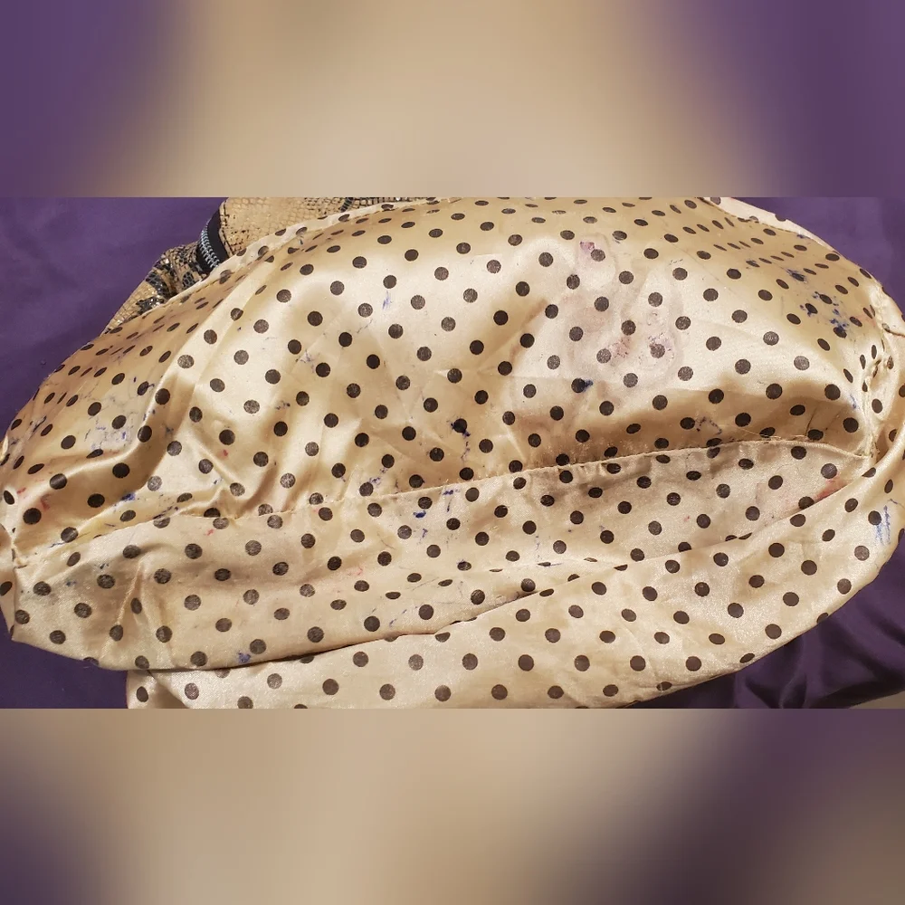 **FREE with Any Purchase!**Snakeskin print handbag - Picture 9 of 11